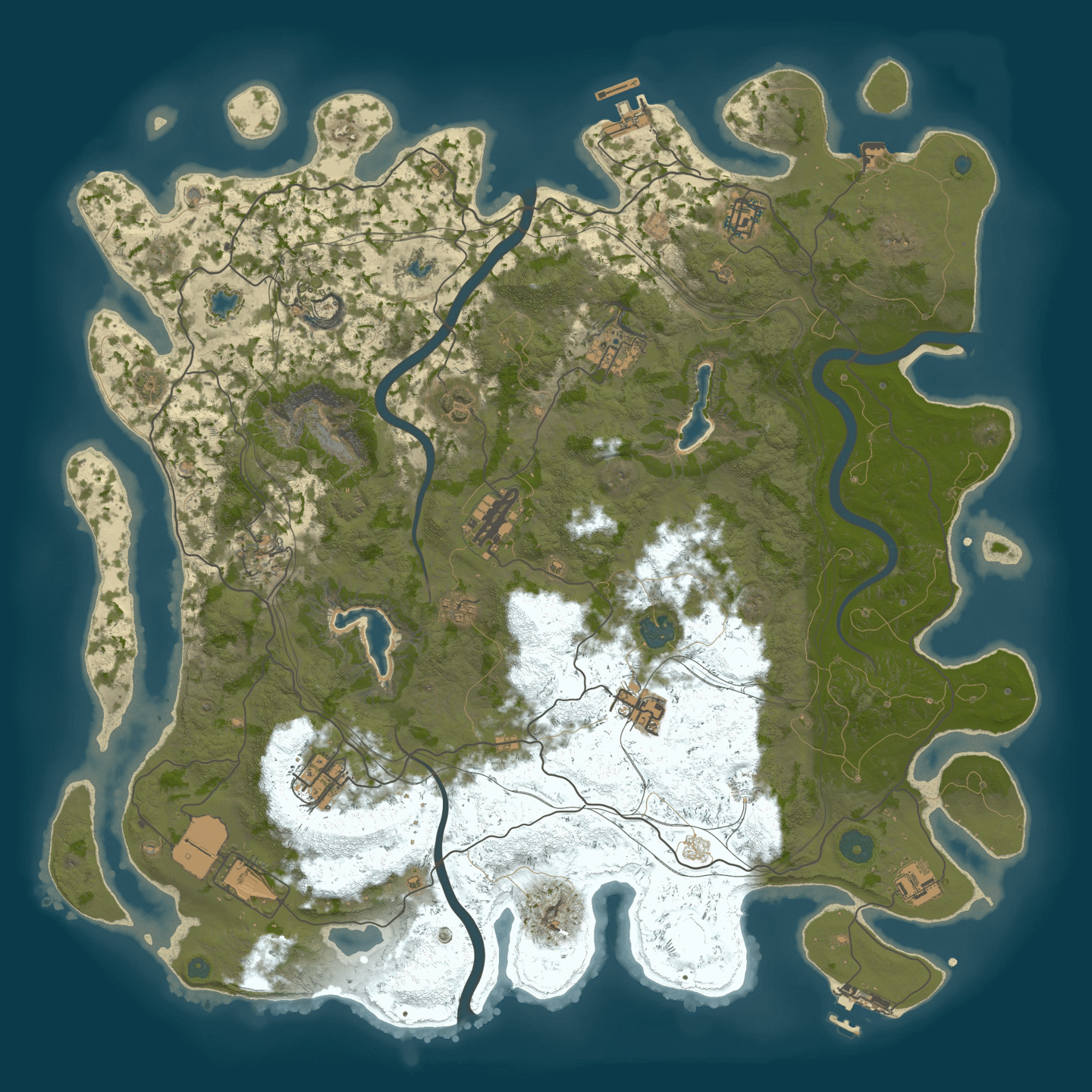 Mapa de [BR] Evolution PVE | Hardcore Zombie Survival